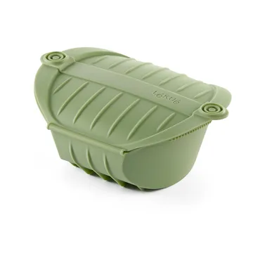 Cuiseur vapeur Lékué - Vert, grand, lot de 2 - Lékué