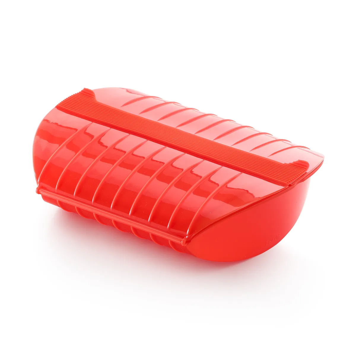 Cuiseur vapeur micro-ondes Lékué 3-4 portions, Rouge Lékué