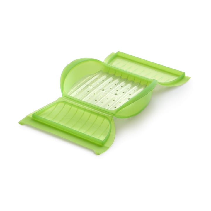 Cuiseur vapeur micro-ondes Lékué 3-4 portions, Vert Lékué