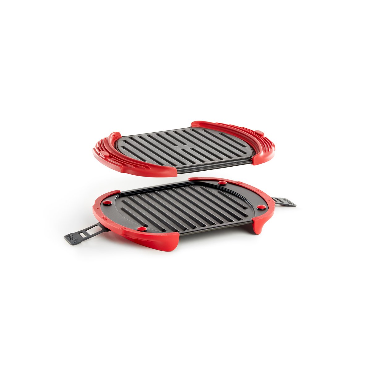 Lékué Gril XL micro-ondes Lékué Rouge | Design Scandinave | Autres ustensiles de cuisine | Rouge