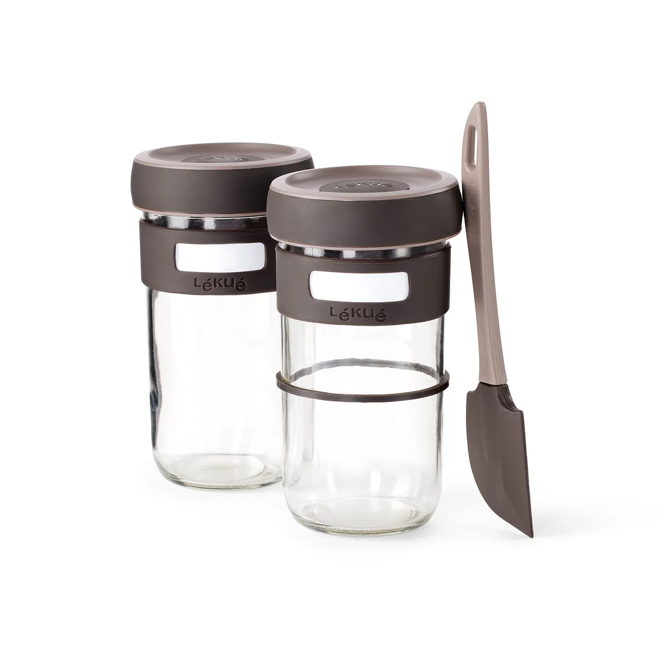 Kit de démarrage pour pain au levain Lékué lot de 3, Marron Lékué