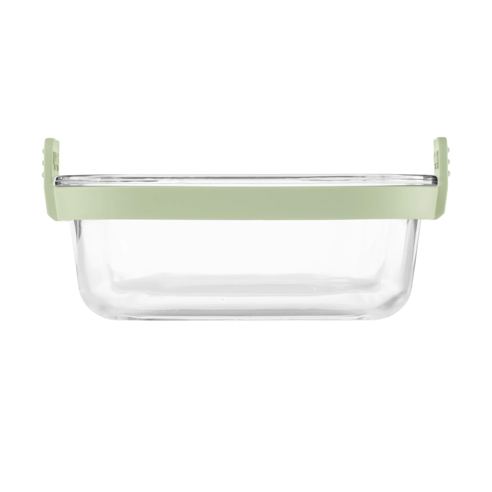 Lékué moule en verre carré pour air fryer, Transparent Lékué