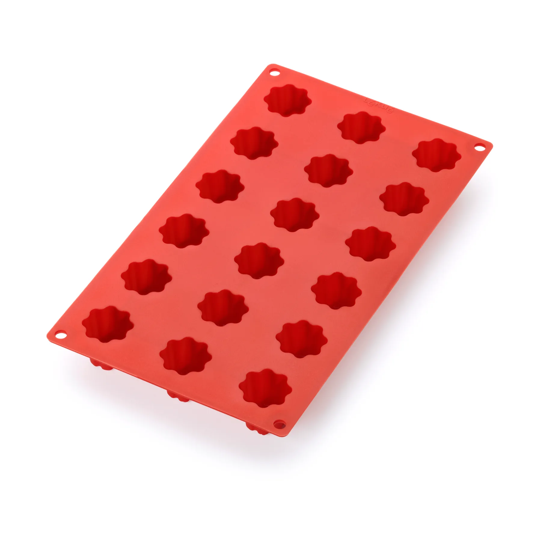 Moule à canelé bordelais mini en silicone Lékué, Rouge Lékué