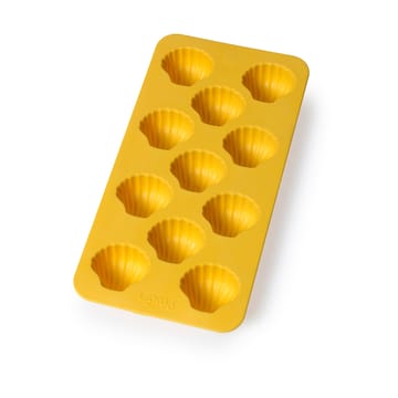 Moule à gla�çons avec couvercle jaune Lékué - Coquillage - Lékué