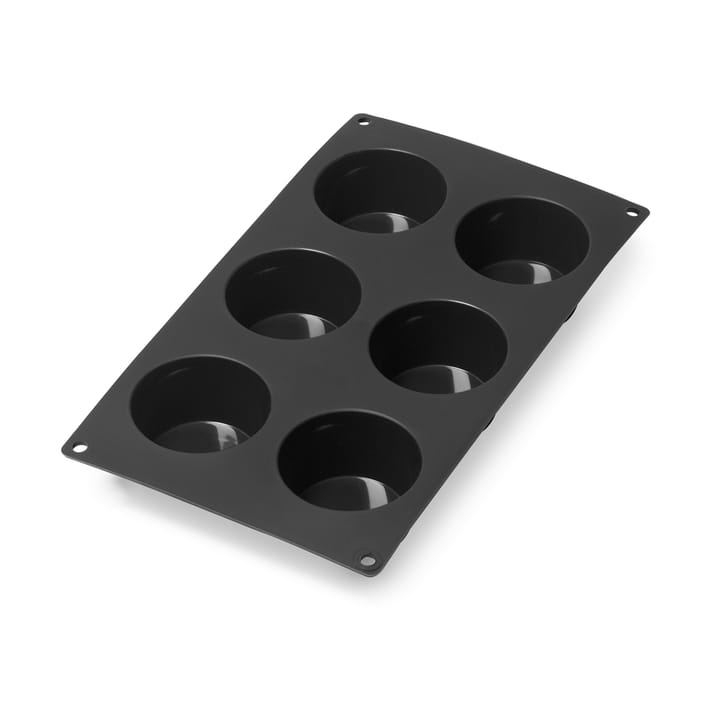 Moule à muffins en silicone Lékué lot de 6, Noir Lékué
