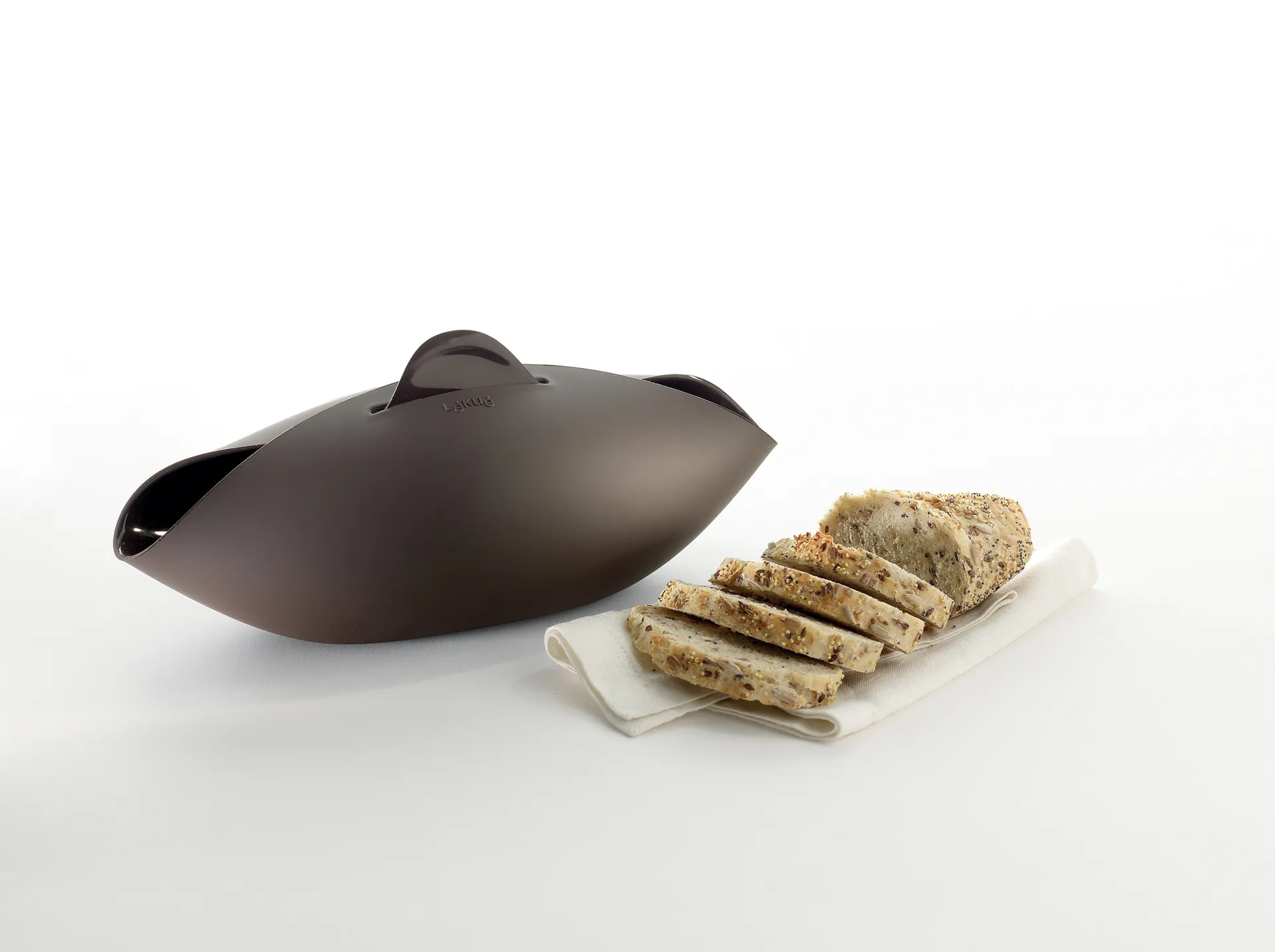 Moule à pain en silicone Lékué, Marron Lékué