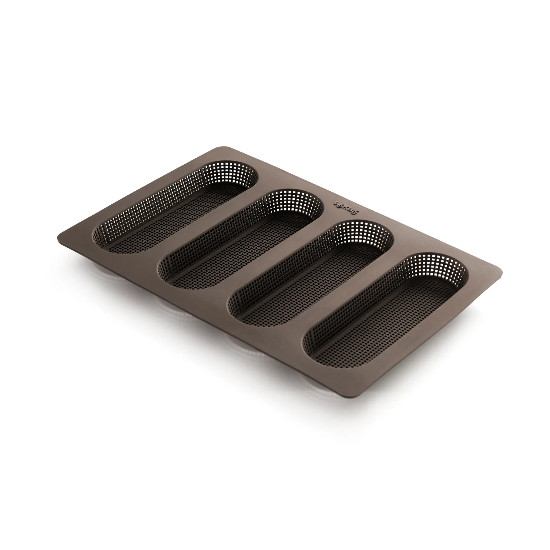 Moule en silicone pour mini baguettes Lékué, Marron Lékué