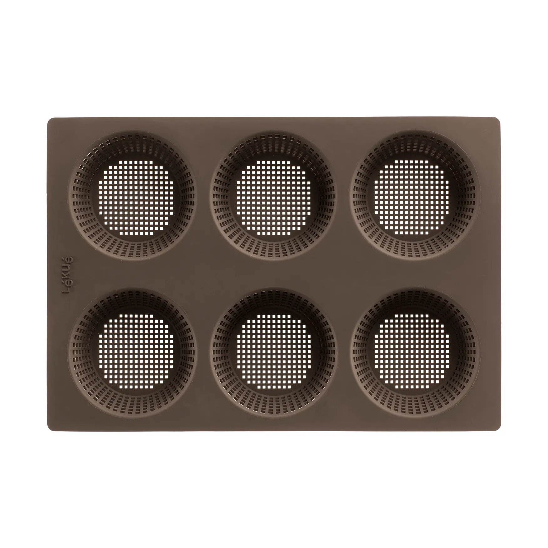 Moule en silicone pour petits pains Lékué, Marron Lékué