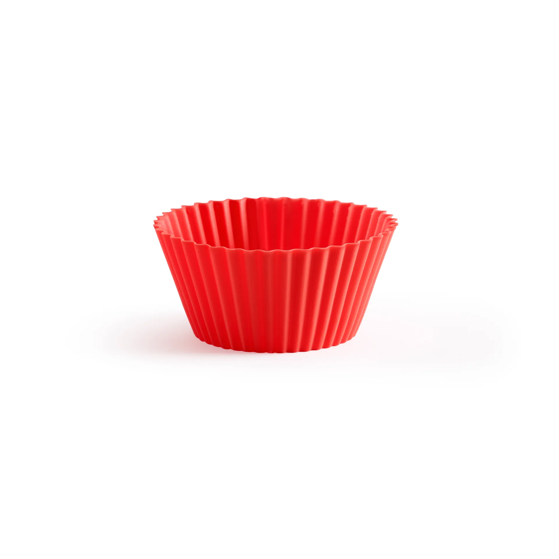 Moules à muffins en silicone Lékué lot de 6, Rouge Lékué