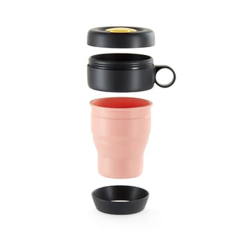 Mug Lékué To Go 0,35 L - Coral - Lékué