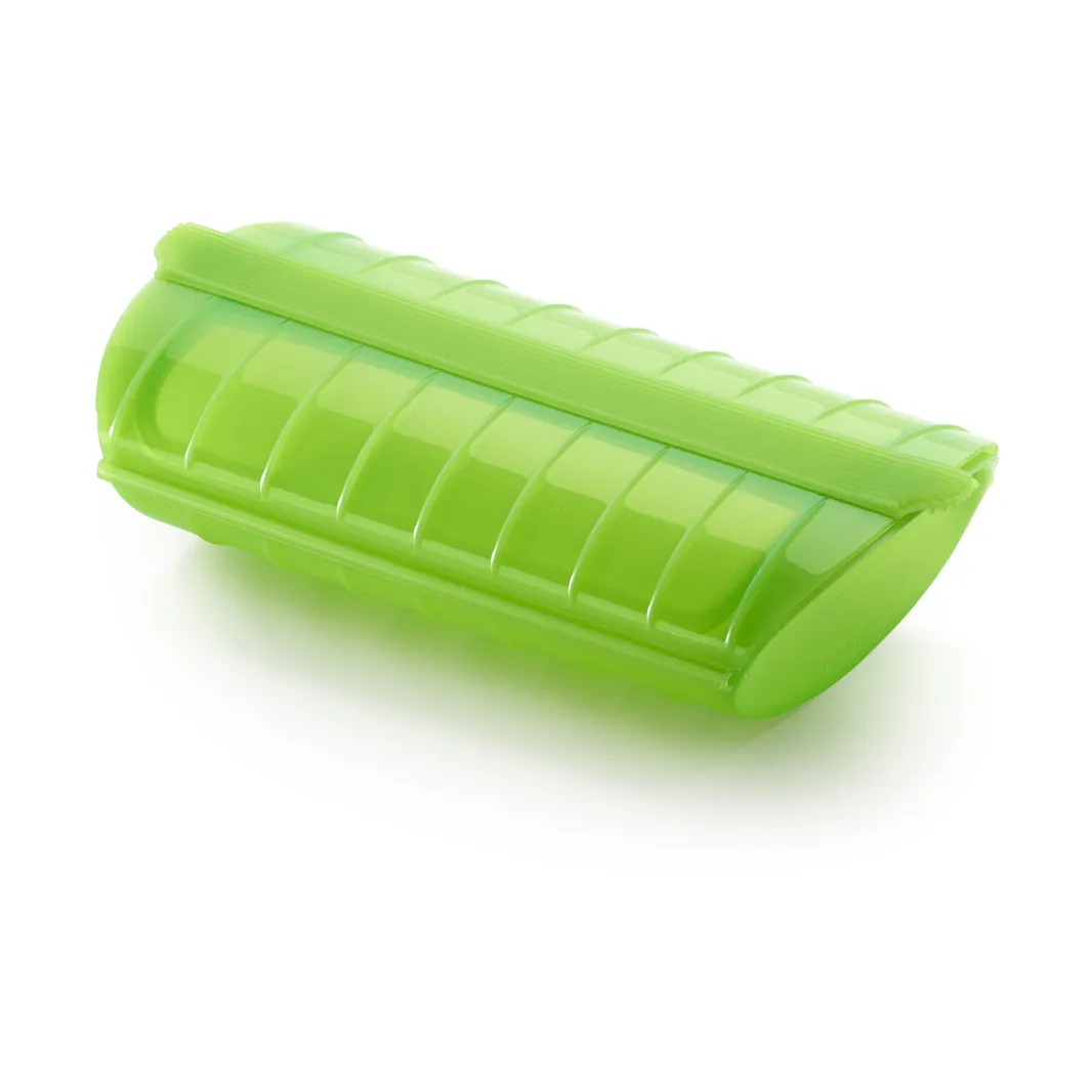 Plateau cuiseur vapeur micro-ondes Lékué 1-2 portions, Vert Lékué