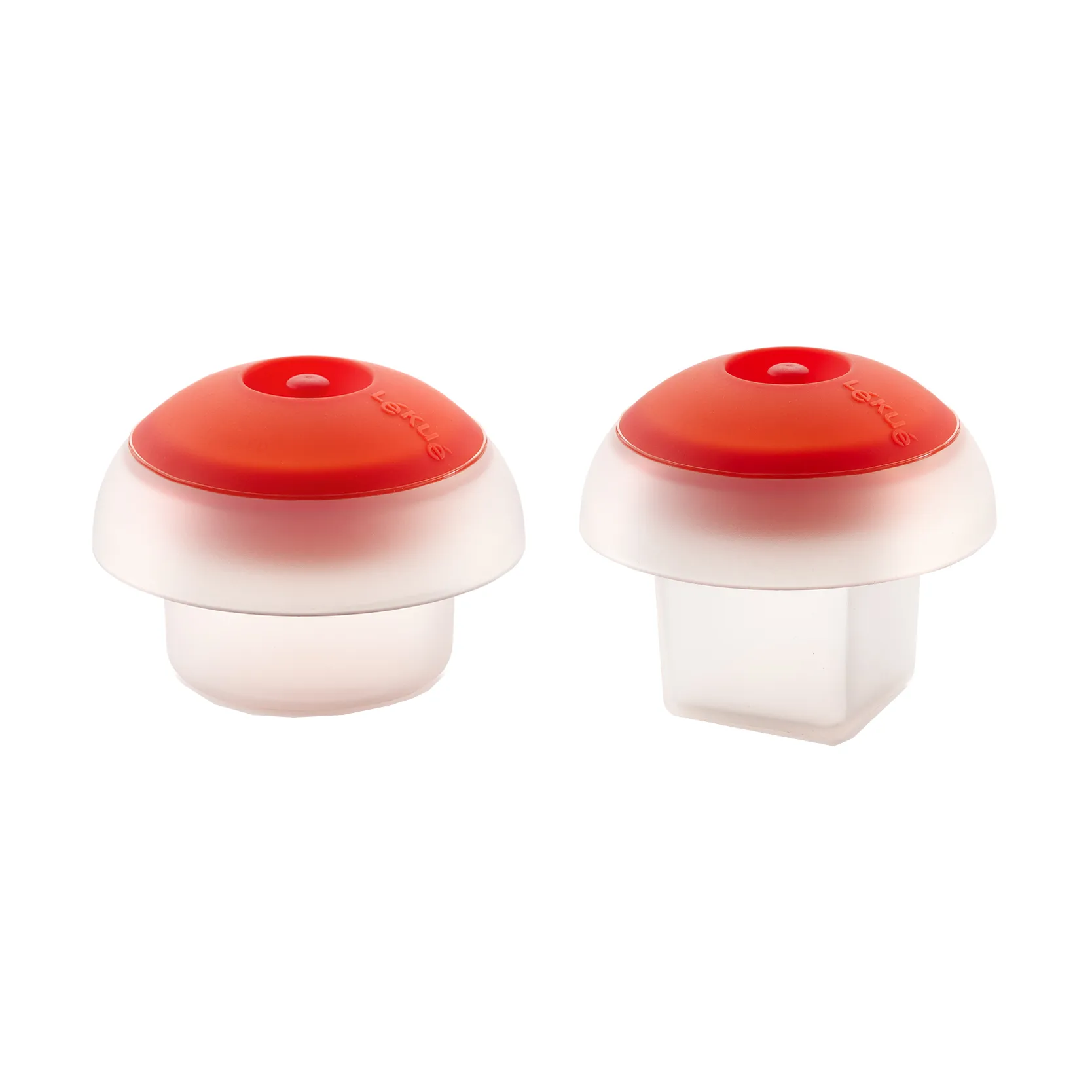Pochoirs à œufs micro-ondes Lékué lot de 2, Transparent Lékué