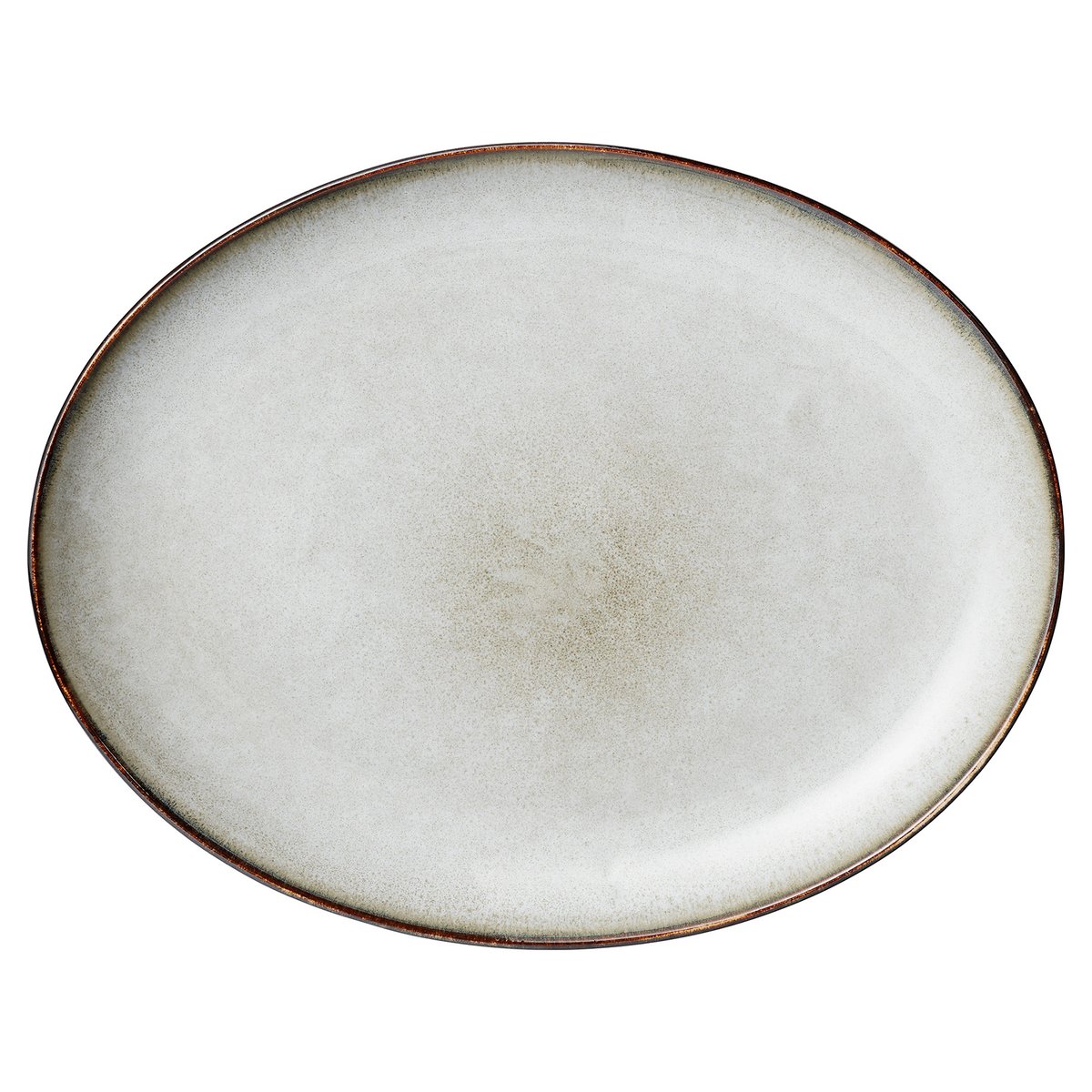 lene bjerre assiette amera oval gris