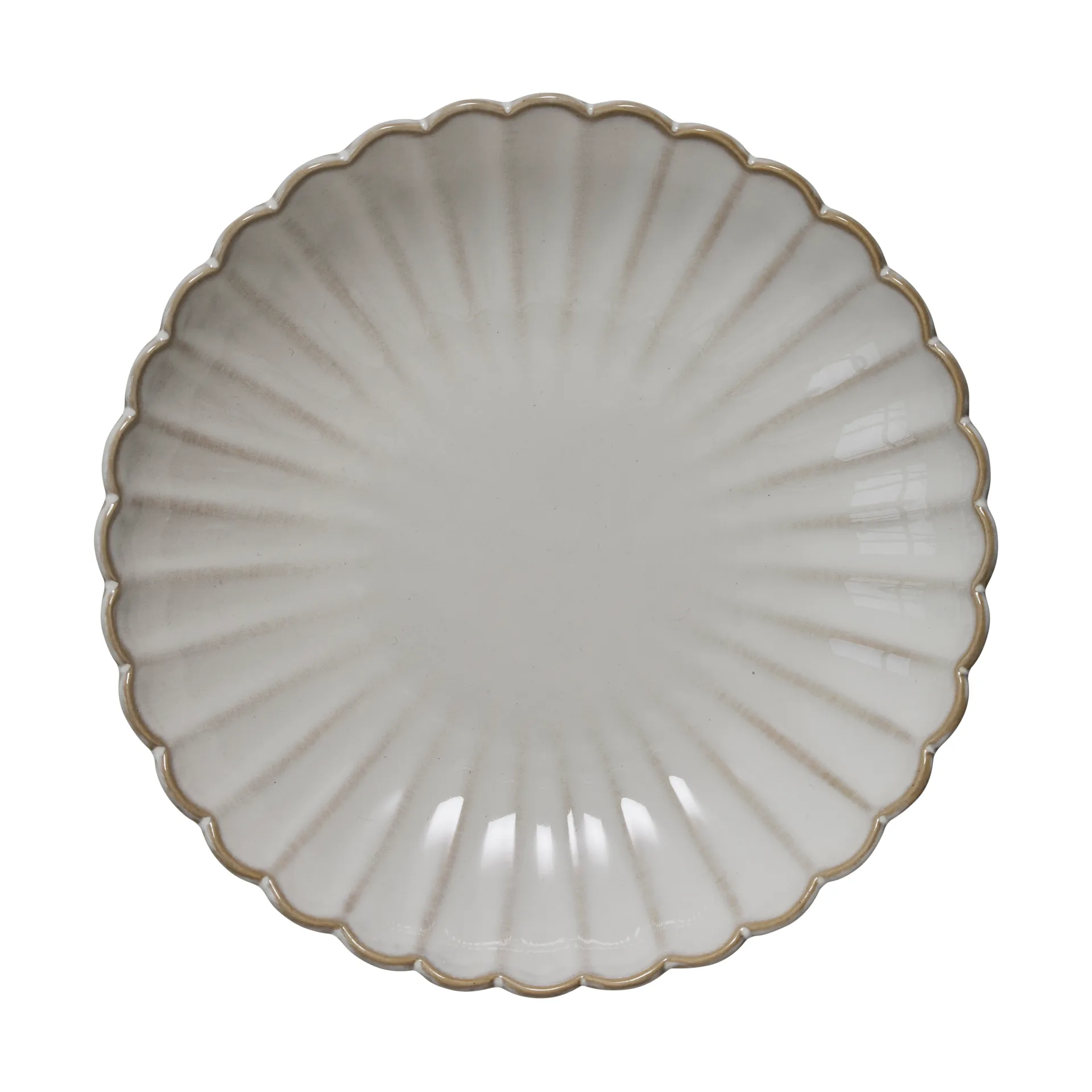 Assiette Camille Ø19 cm, Off White Lene Bjerre