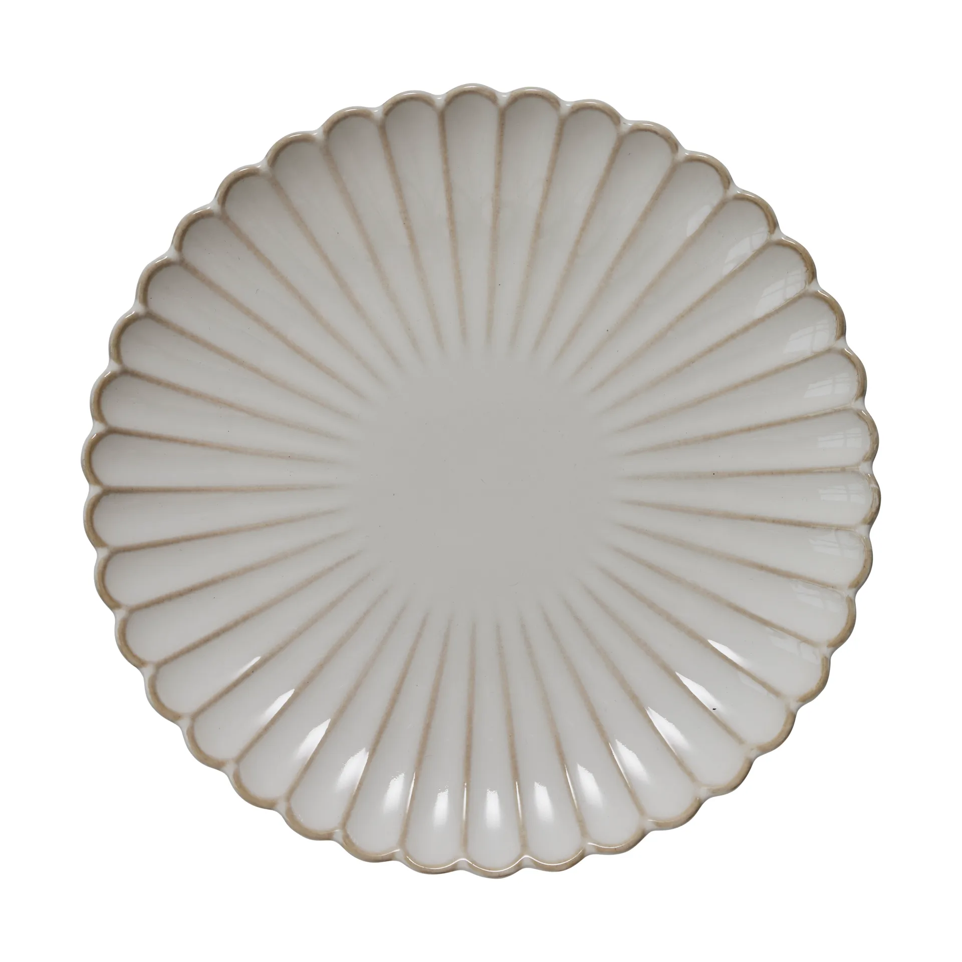 Assiette Camille Ø20,5 cm, Off White Lene Bjerre
