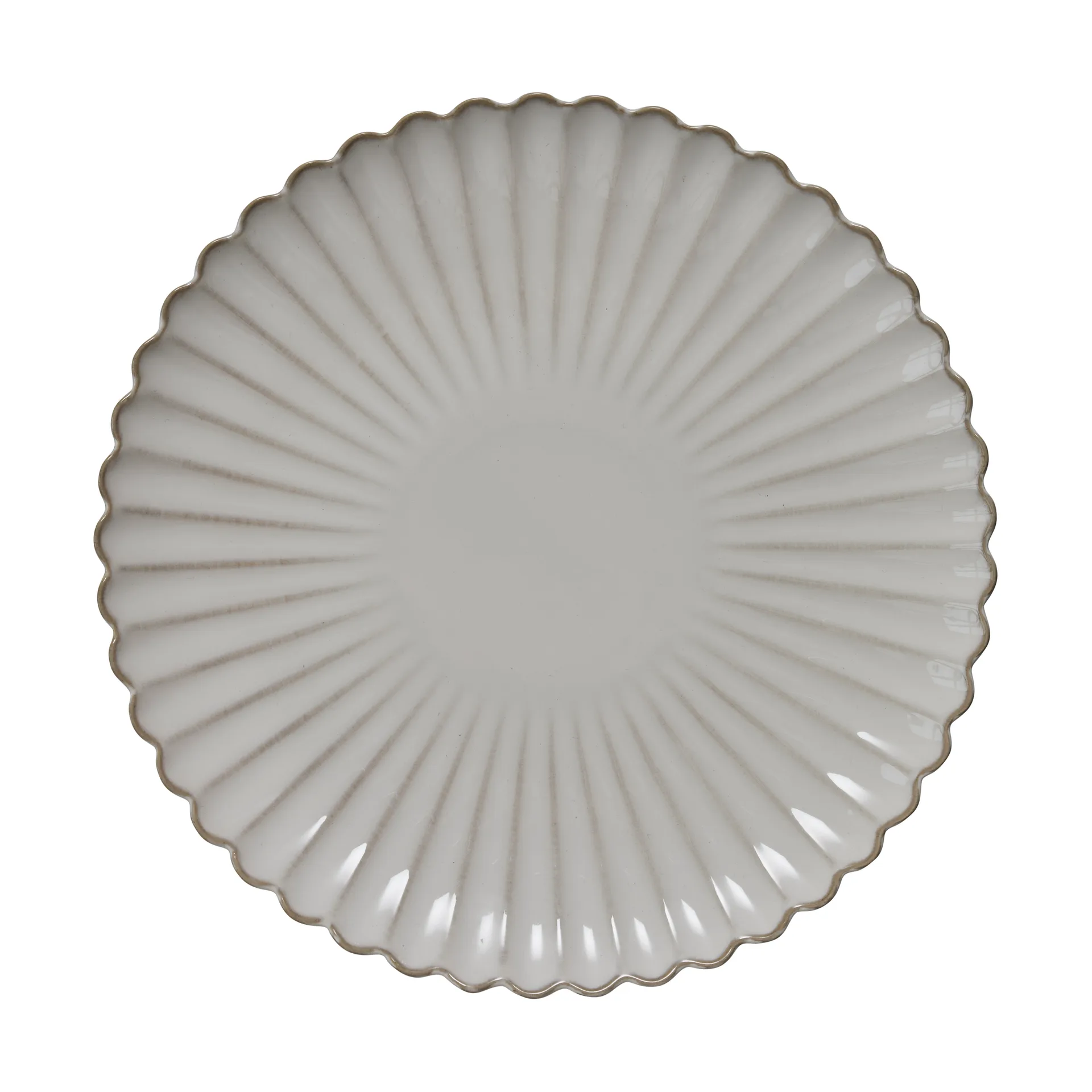 Assiette Camille Ø27 cm, Off White Lene Bjerre