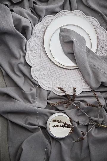 Assiette Clara Ø20 cm - White-light gold - Lene Bjerre