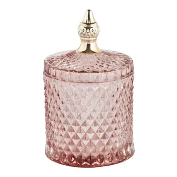 Bocal avec couvercle Miya Ø10,5cm - Misty rose - Lene Bjerre