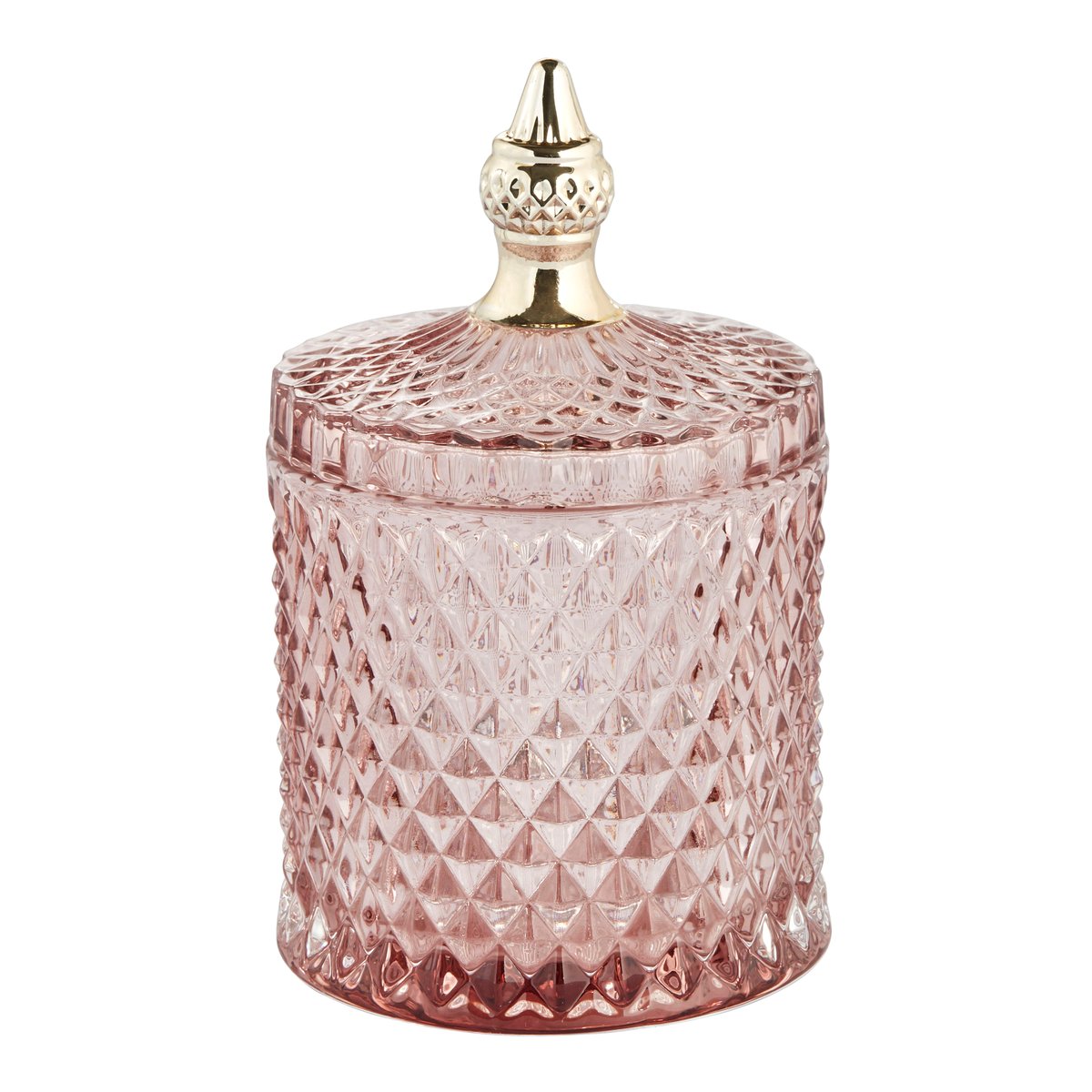 Lene Bjerre Bocal avec couvercle Miya 10,5cm Misty rose