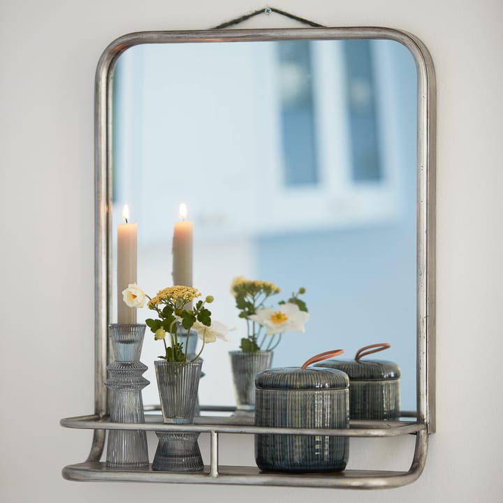 Bocal de rangement avec couvercle Callie Ø10 cm - Dark grey - Lene Bjerre