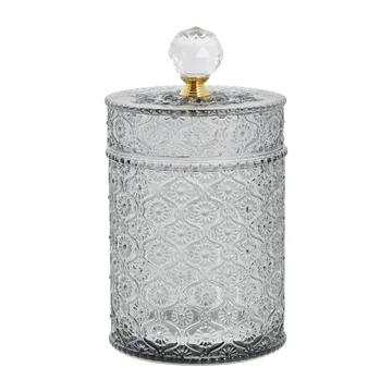 Bocal de rangement avec couvercle Miyelle Ø10 cm - Grey - Lene Bjerre