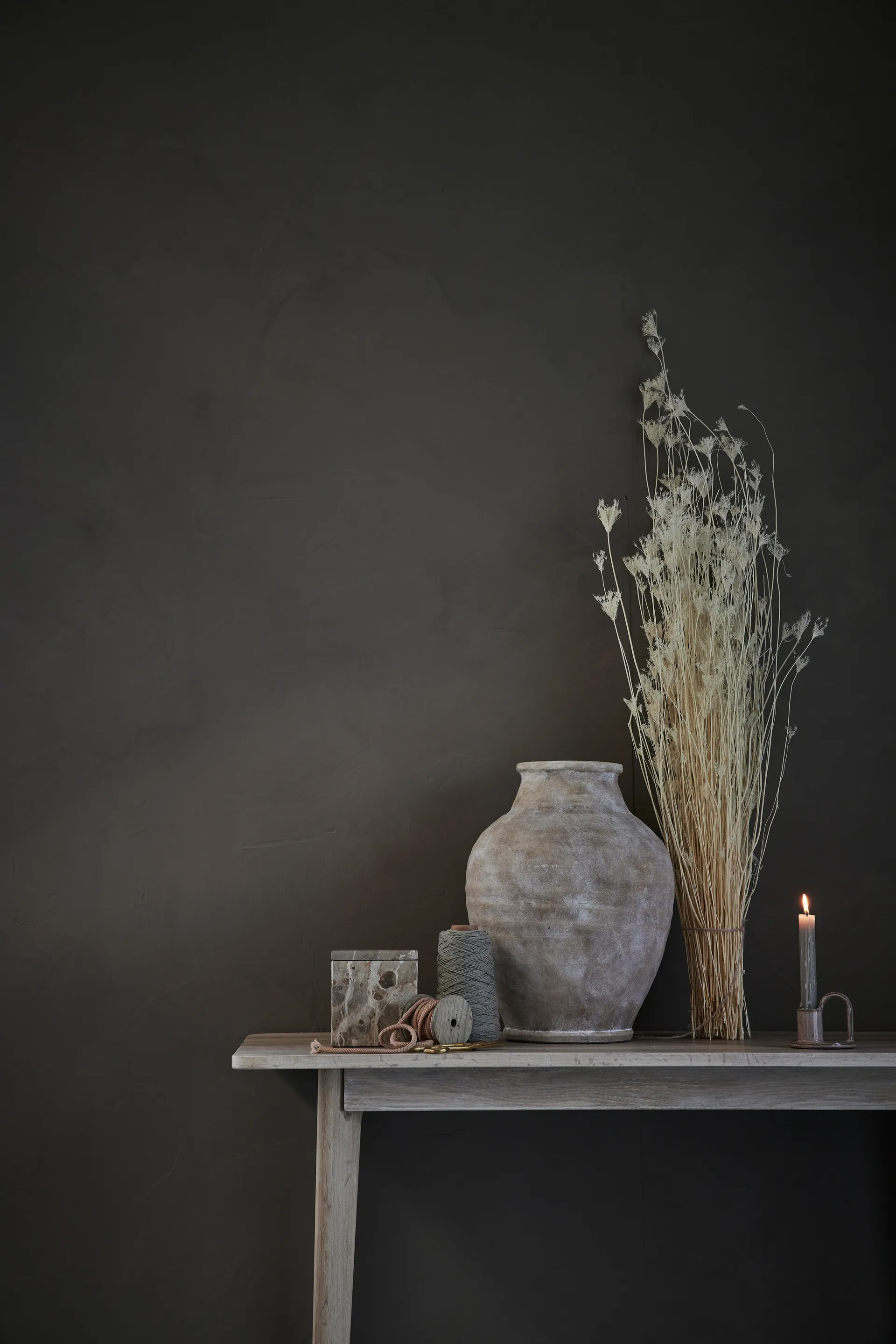 Boîte de rangement Ellia en marbre 12x12 cm, Lin Lene Bjerre