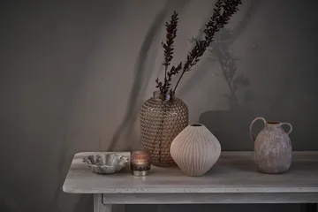 Bol de service Ellia Ø19 cm - Lin - Lene Bjerre