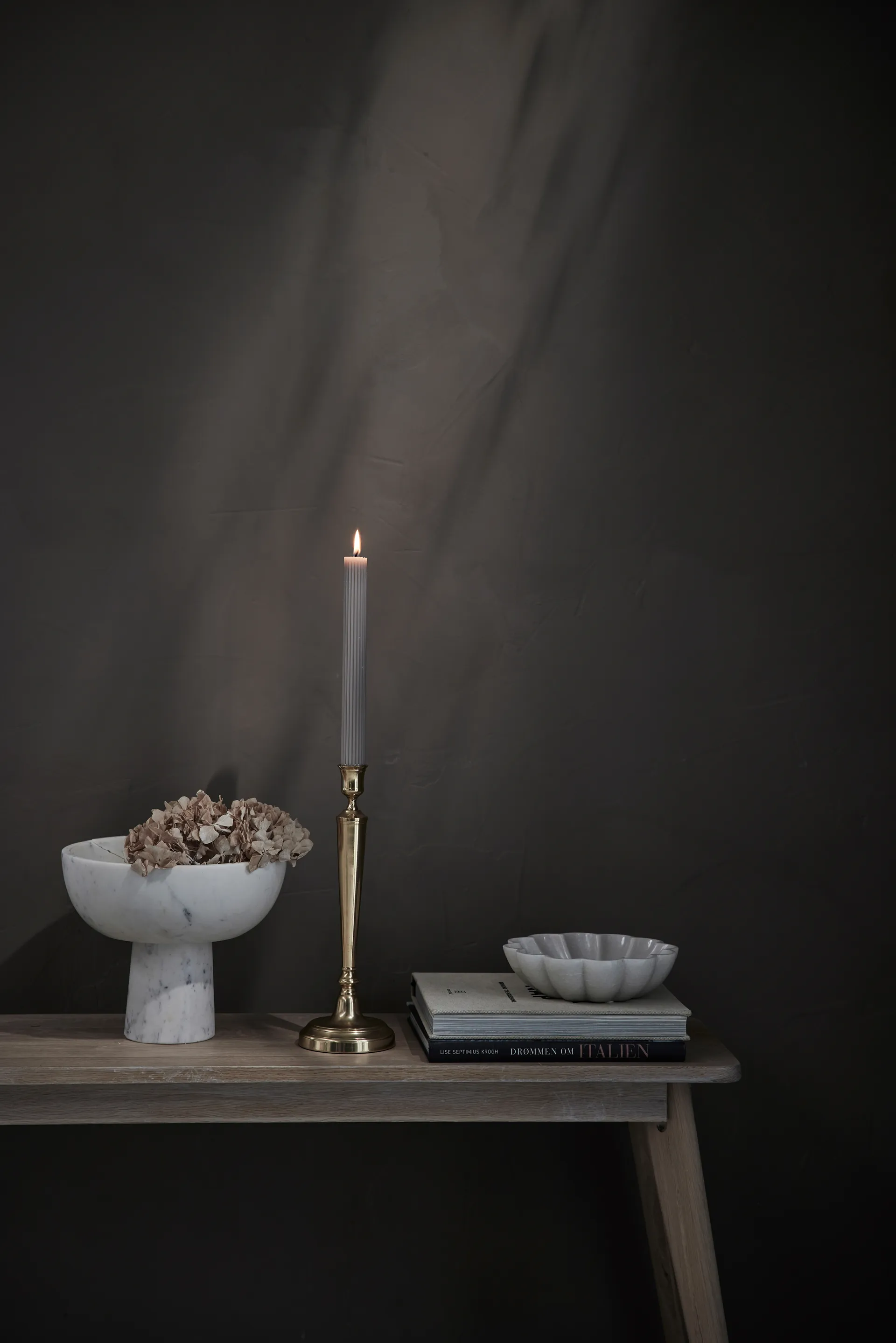 Bol décoratif Ellia Ø25 cm, Blanc Lene Bjerre