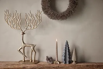 Bougeoir Étoile Caville 8 cm - light gold - Lene Bjerre