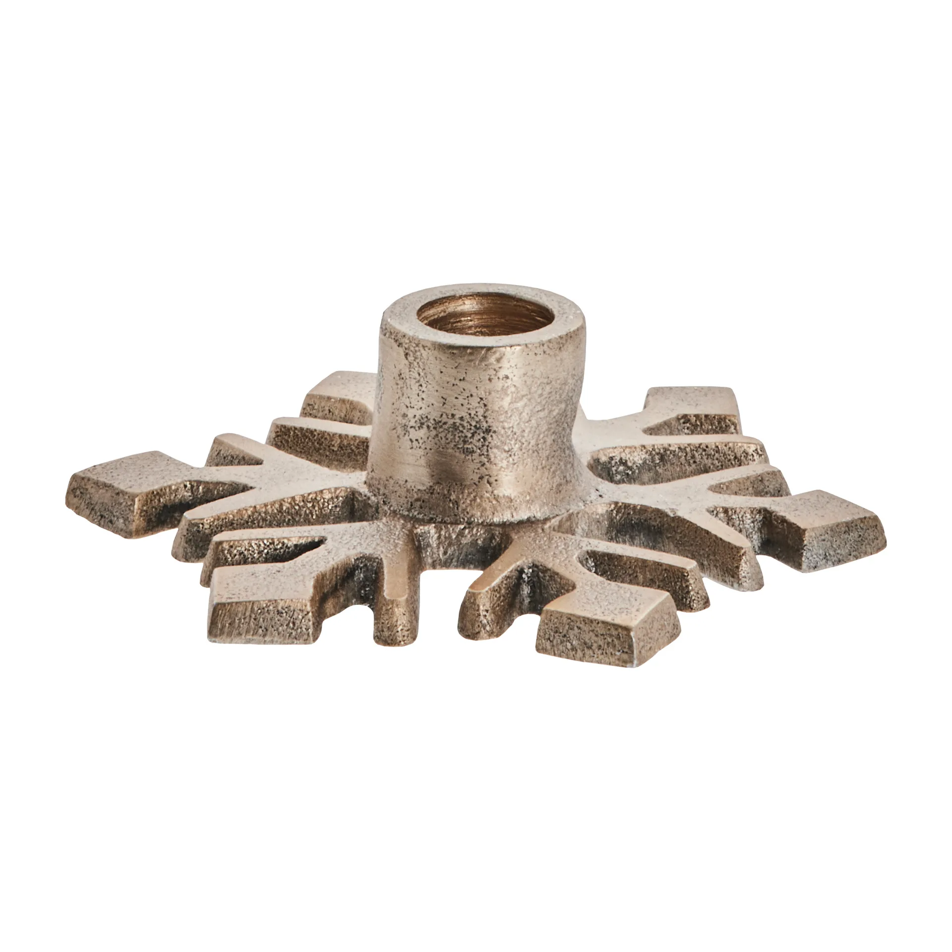 Bougeoir flocon de neige Caville, light gold Lene Bjerre