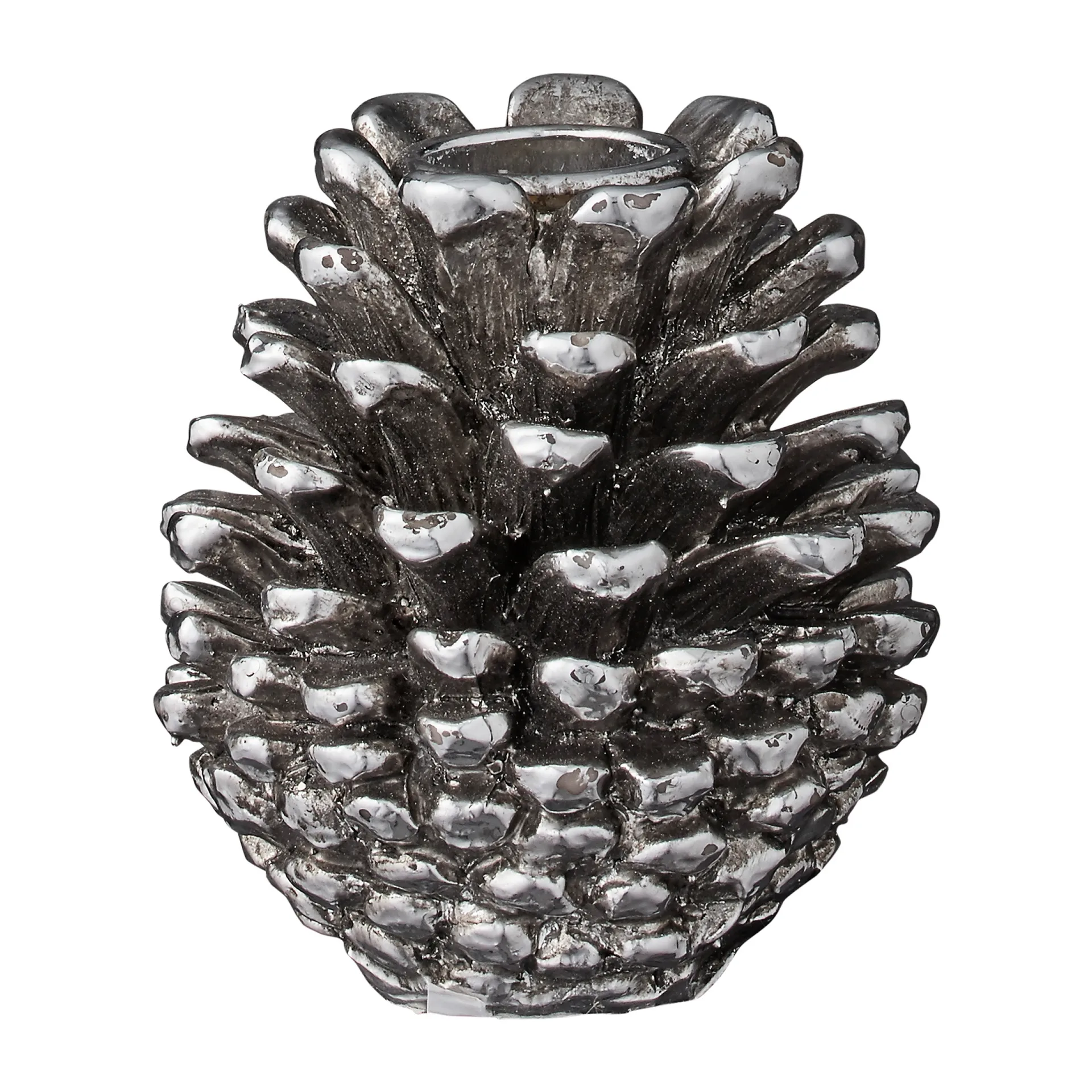 Bougeoir Serafina 8 cm, antique silver Lene Bjerre