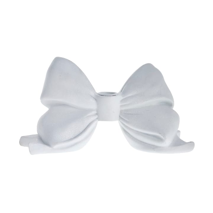 Bougeoir Serafina bow 12,7 cm - Blanc - Lene Bjerre