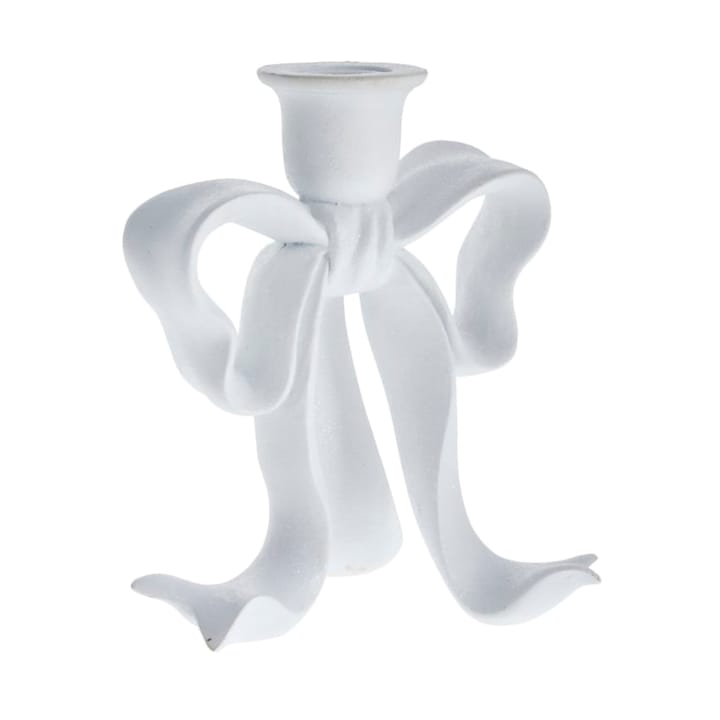 Bougeoir Serafina bow 19,7 cm - Blanc - Lene Bjerre