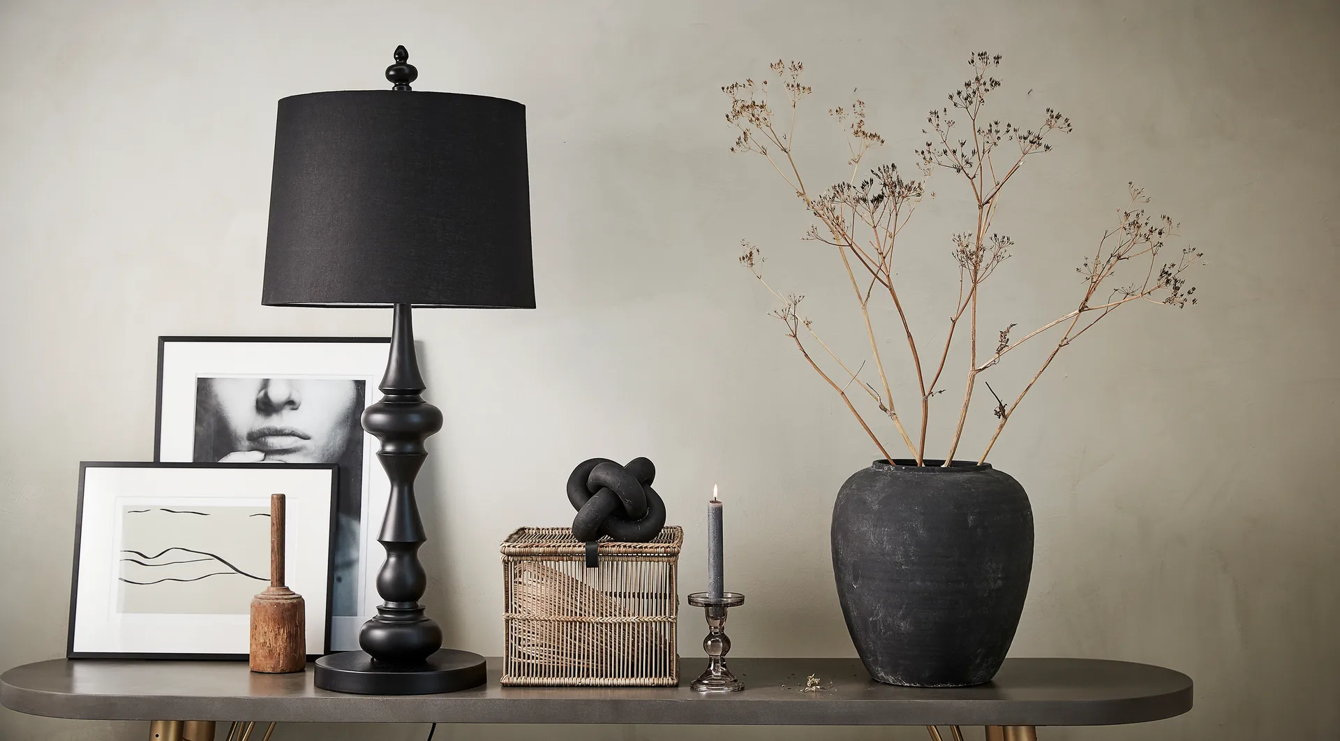 Bougeoir Sivelle 13,5 cm, Bark Lene Bjerre