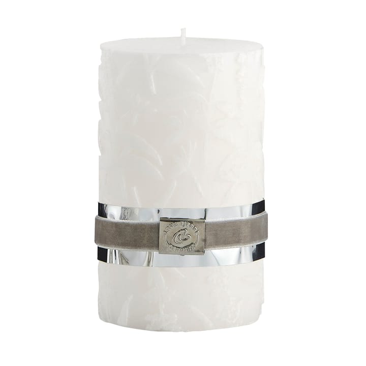 Bougie bloc Lupia 12,5 cm - Blanc - Lene Bjerre