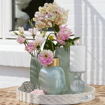 Bougie bloc Lupia 12,5 cm - Blanc - Lene Bjerre