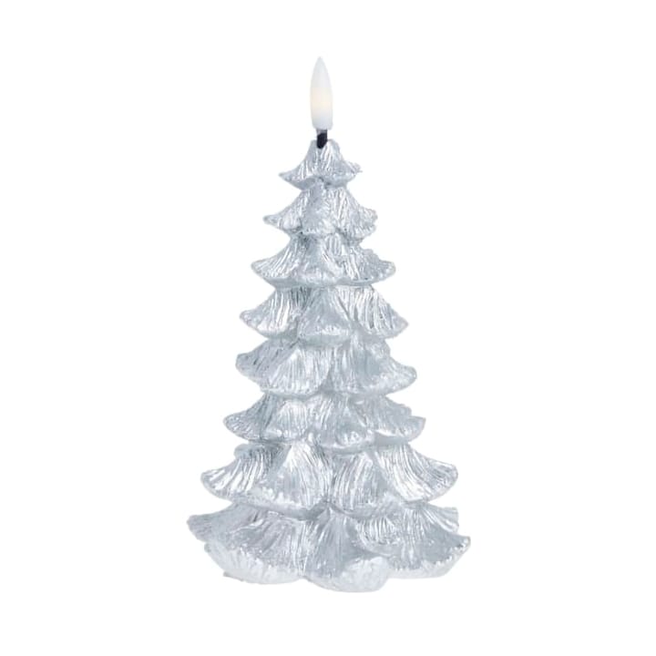 Bougie LED Litria 15 cm - Argent - Lene Bjerre