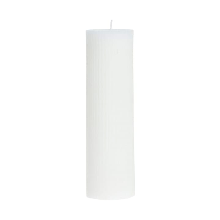 Bougie Lissa Ø6x20 cm - Blanc - Lene Bjerre
