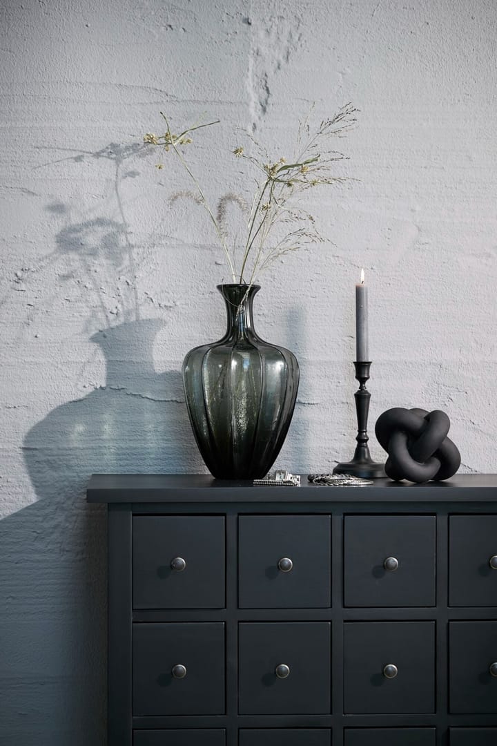 Bougie Rustic 28 cm, Gris foncé Lene Bjerre
