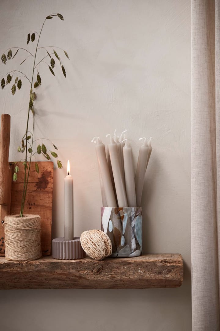 Bougie Rustic 28 cm, Off white Lene Bjerre