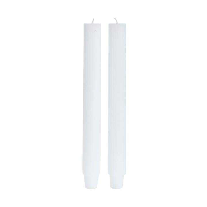 Bougies chandelles Livissia 24,5 cm, 2 pièces - Blanc - Lene Bjerre