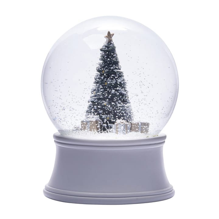 Boule à neige sapin Snovia 15 cm - Blanc-transparent - Lene Bjerre