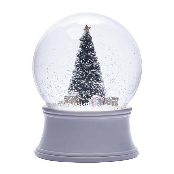 Boule à neige sapin Snovia 15 cm, Blanc-transparent Lene Bjerre