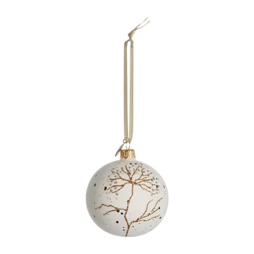 Boule de Noël arbre Cadelia Ø8 cm - white-light gold - Lene Bjerre