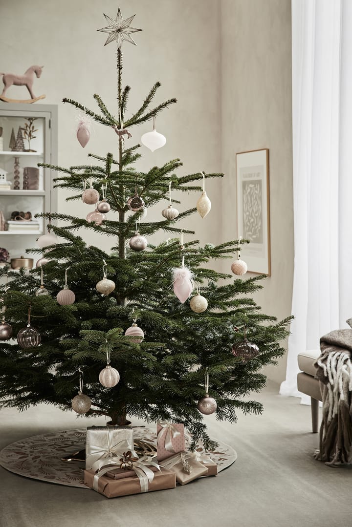 Boule de Noël Glitteria Ø10 cm, light gold Lene Bjerre