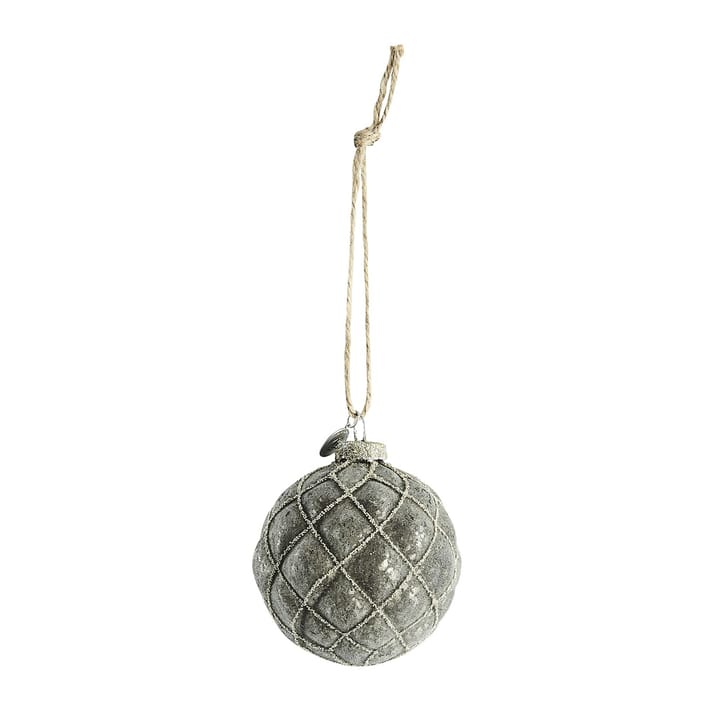 Boule de Noël Norille Ø8 cm - Gris foncé - Lene Bjerre