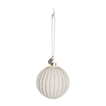 Boule de Noël Sella Ø8 cm - off white - Lene Bjerre