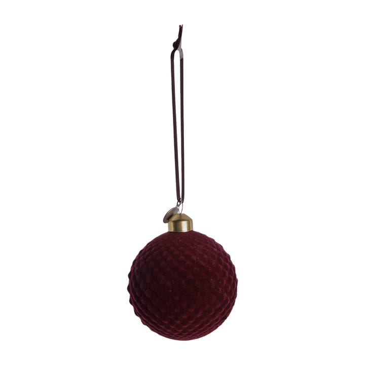 Boule de Noël Velvitie Ø8 cm, pomegranate Lene Bjerre