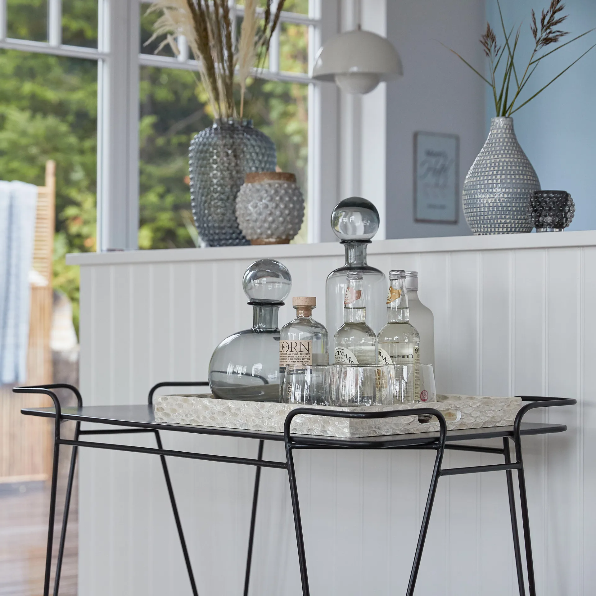 Carafe Hedria 27,5 cm, Smoked grey Lene Bjerre