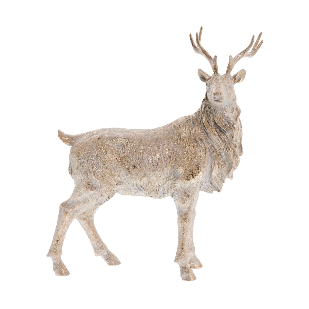 Lene Bjerre Cerf Sessia 34 cm Or clair | Design Scandinave | Accessoires décoratifs | Doré